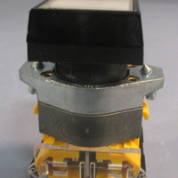 EAO Switching Element/Contact Block w/White PushButton 704.901.3