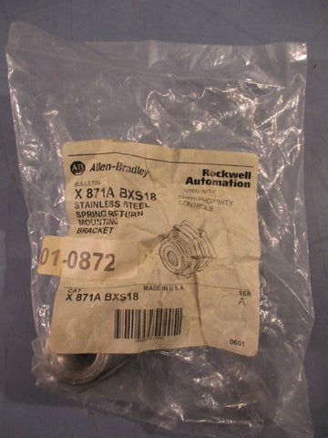 Allen-Bradley Spring Return Mounting Bracket Series A X 871A BXS18