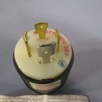 HUBBELL TWISTLOCK PLUG 4POLES 4WIRES, 30A 3PH, 277/480V HBL2761
