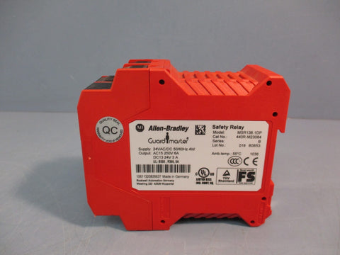 Allen Bradley 440R-M23084 Series B MSR138.1DP Minotaur 24V Safety Relay