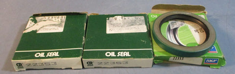 SKF Chicago Rawhide 22353 Oil Seal 21/4" Bore 3" OD 3/8" W (Lot of 3)