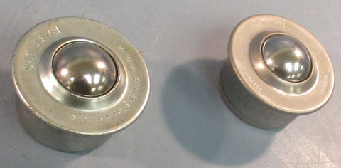 Alwayse PATT 530 Steel Ball Transfer Unit 23/16" OD 11/2" Width Lot of 2
