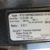 Stober Drives P7212SPN0250KX501VF0020M 5.0:1 Ration Gearbox
