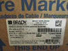 Brady PS-1000-2-WT-S Permasleeve PS Wire Markers 100/roll