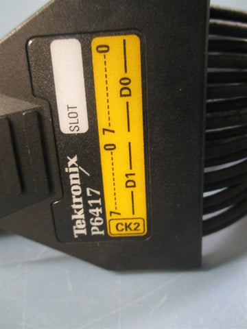 Tektronix P6417 Logic Analyzer Probe (D0,D1)  Used