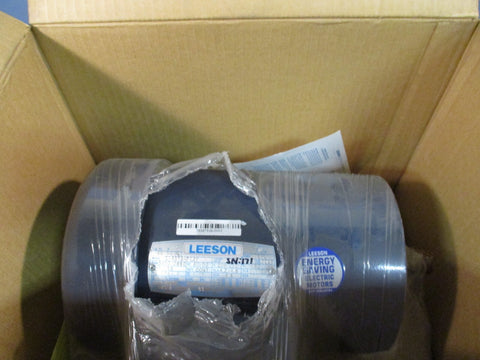 Leeson C143T34FC2E Electric Motor 208230/460V, 3450/2850 RPM 1.5 Hp 120105.00
