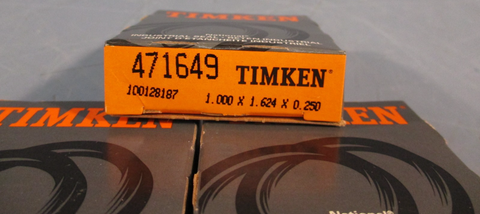 Lot of (5) Timken 471649 Oil Seal 1.000×1.624×0.250″