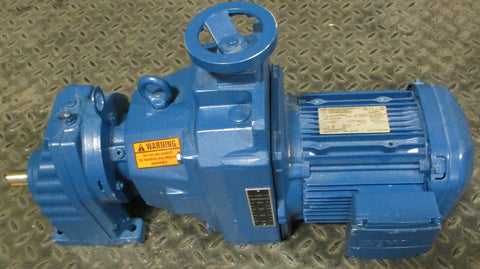 Sew Eurodrive RX67D26BDRE90L6/DH Gearmotor 3.77:1 230/460V 1HP 1" Shaft Dia NOS