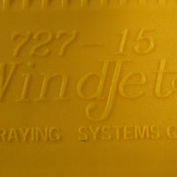 Windjet Spraying Systems 72715 Flat Fan Air Nozzle 1/4 NPT Spraying Nozzle