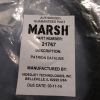 VIDEOJET/MARSH 21767 PATRION DATALINE CABLE