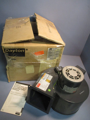 DAYTON CENTRIFUGAL BLOWER 1TDT2 1/10 HP, 115V, 50/60Hz1320/1430 RPM
