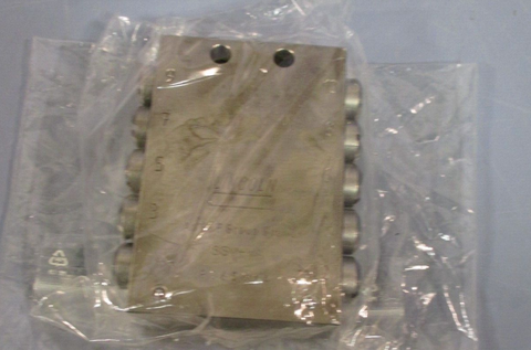 LINCOLN SSV DIVIDER VALVE BLOCK SSV-VA 619-27475-1