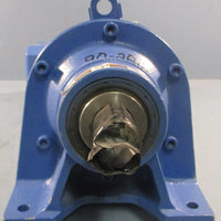 Sumitomo SMCyclo CNHM16125DBYA165 Gearmotor 165:1 11/2" Shaft Dia NOS