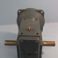 HUB CITY 0220-61201-214 5:1 56C WORM GEAR REDUCER MODEL 214 STYLE A