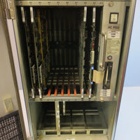 OcTel Telephone System Cabinet w/ Power Supply and Cards