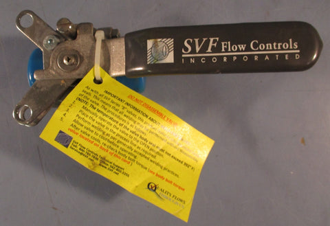 SVF Flow Controls R8A06666ATSW0005LK00 3-Piece Ball Valve R8 Series 1/2"