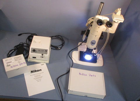 Nikon SMZ1500 Stereo Microscope w/ DSU3 Digital Sight & NI150 Light Source