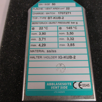 REMBE GmbH Safety + Control Diaphragm Bursting Kit BTKUB2 90518108131985