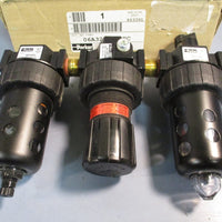 Parker Air Filter Regulator 1/2 150Psi 3pc Combo 06A32A13A2BC