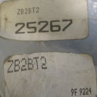 (Lot of 2) Telemecanique ZB2BT2 Black Push Pull Button Mushroom Switch 25267