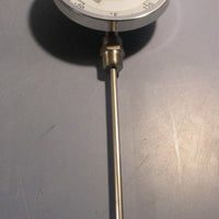 TelTru Thermometer BC550R Analog dial Thermometer Stem 9 " 1/2 NPT Lot of 3