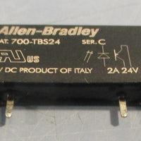 Allen Bradley 700-TBS24 Series C Solid State Relay 24 VDC 2 A