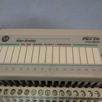 Allen Bradley 1794OB16P Flex I/O 24VDC Source Output Module with 1794TB3 Base
