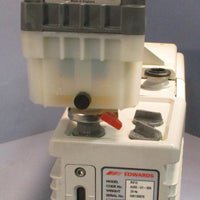 Edwards RV12 Vacuum Pump A65501906 w/ EMF 20 Oil Mist Filter