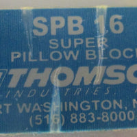 Thomson SPB16 Super Pillow Block Linear Ball Bearing SPB-16 1" Bore