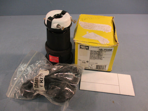 Hubbell Wiring DeviceKellems HBL2733SW Watertight Locking Connector 3PH, 480V