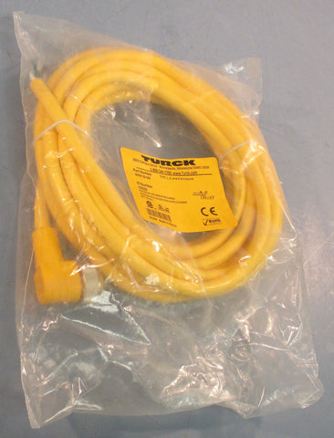 Turck WKM 366M Single Ended Cordset U5026 7/8" Female PVC 6m Length