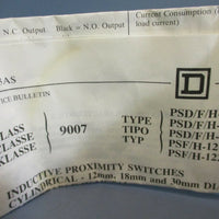 Square D PSF121 Ser. C AC Proximity Limit Switch NEW