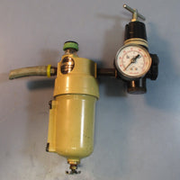 Norgen L12200OPDA 250 PSI Lubricator w/ Watts 8119020 Pressure Regulator Used