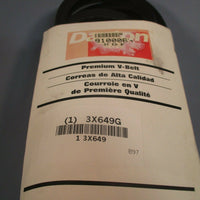 DAYTON B97 PREMIUM V-BELT 21/32" TOP WIDTH 100" OUTSIDE LENGTH 3X649G