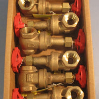 Milwaukee Valve 115034 Gate Valve 5JLZ0 3/4" NPT 150SWP 300WOG Box of 6