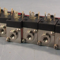 LOT OF (9) DYNAMCO D1X537 PNEUMATIC SOLENOID VALVE 2.5 WATT, 115VDC