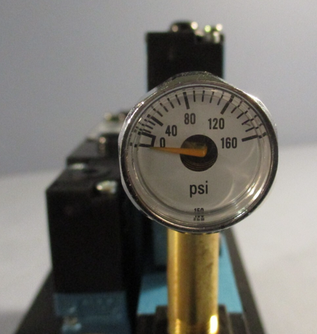 MAC Valves, Inc Pnuematic Manifiold Assembly w/92B-BAB-000-DM-DDAP-1DM Valves