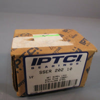 IPTCI Bearings Stainless Steel Ball Bearing 5/8" Set Screw Lock SSER20210