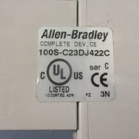 AllenBradley 100SC23DJ422C Safety Contactor SER C 23 AMP 24 VDC