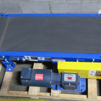Lewco NS40SB18… Motorized 54 x 18" Conveyor w/ Leeson 3/4 & Ironman 30:1 Ratio