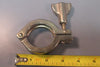 Lot of 5 Wing Nut Stainless Steel Flange Clamps for 2" OD Flange Used