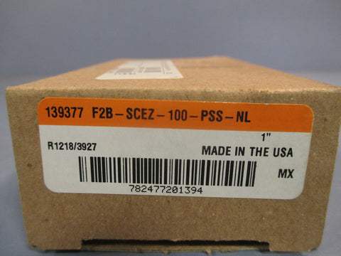 DODGE 139377 2-Bolt Flange Ball Bearing 1" Bore F2B-SCEZ-100-PSS-NL