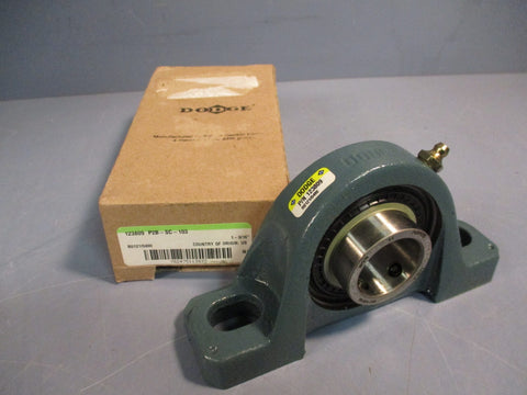 Dodge 123809, P2B-SC-103, 1-3/16" Pillow Block Ball Bearing R0121/0490