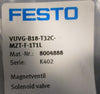 Festo VUVG-B18-T32C-MZT-F-1T1L Solenoid Valve 8004888 Factory Sealed