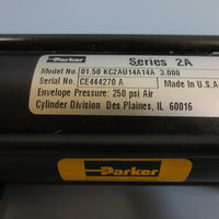 Parker Pneumatic Cylinder Series 2A 01.50 CE4444270A 3.000 250 PSI