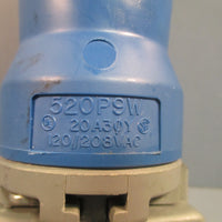Hubbell Plug 20A 120/208V 3ØY Electrical Connector 520P9W