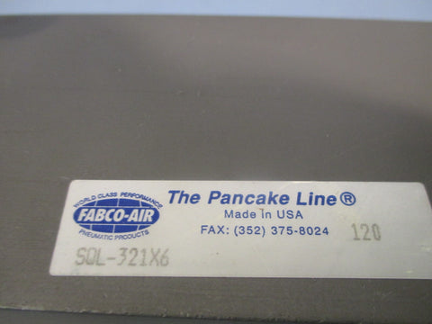 FABCOAIR Pneumatic Cylinder SQL321X6