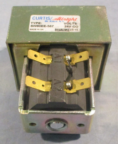 Curtis Albright SW80EE-567 Contactor Assembly 24V CO