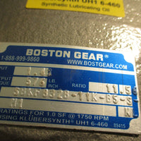 BOSTON HELICAL GEARBOX 1.4 HP, 11.57:1 RATIO SBKF832B11KB5 SM1