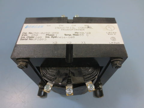Dongan 500250058 Industrial Control Transformer 220/380/415 Sec 95/115 V